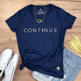 Camiseta Femenina Continue