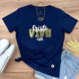 Camiseta Femenina  #color_azul