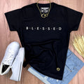 Camiseta Femenina B.L.E.S.S.E.D - Negra