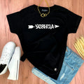 Camiseta Femenina Yeshua Flecha - Negra