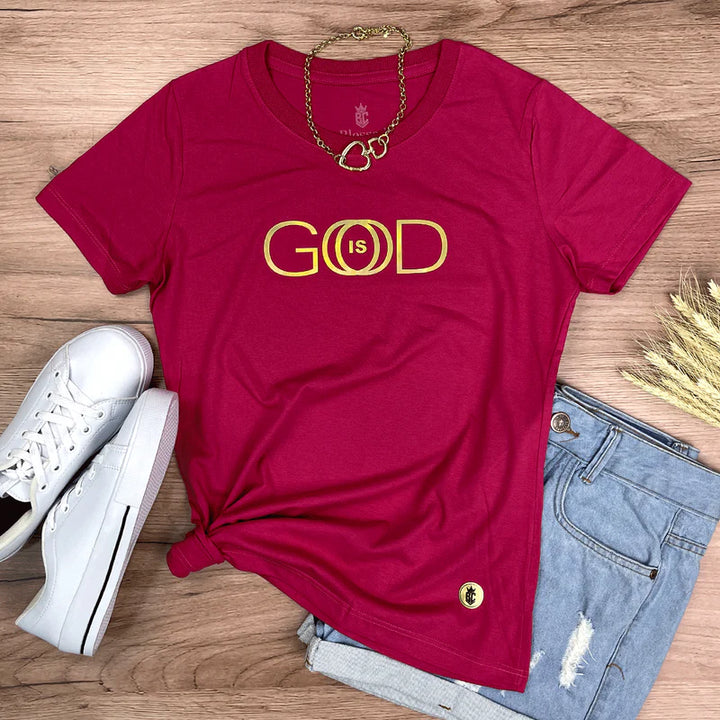 Camiseta Femenina  #color_rosapink