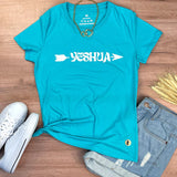 Camiseta Femenina BLESSED #color_turquesa