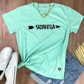 Camiseta Femenina Yeshua Flecha - VerdeMenta