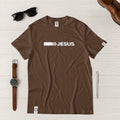 Camiseta Masculina Jesus - Marron