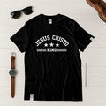 Camiseta Masculina Jesuscristo King - Negra