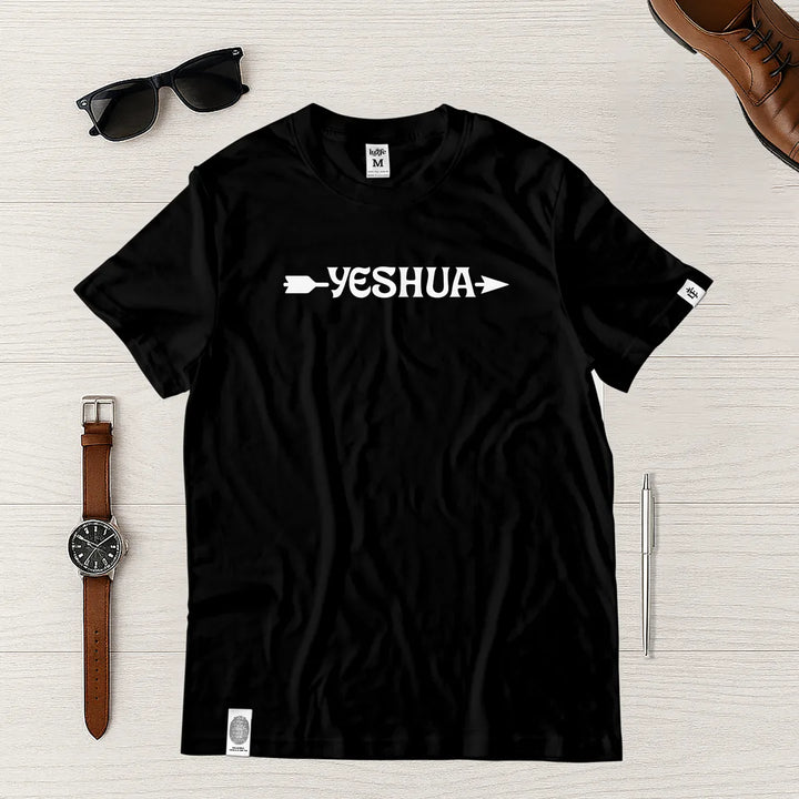 Camiseta Masculina Yeshua #color_negra