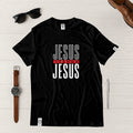 Camisetas Masculina Jesus, Yeshua, Jesus - Negra