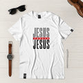 Camisetas Masculina Jesus, Yeshua, Jesus - Blanca