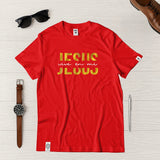 Camiseta Masculina Jesus vive en mi #color_roja