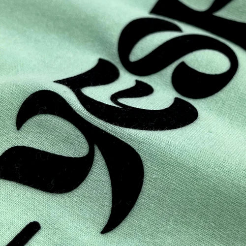 Camiseta Femenina BLESSED #color_verdementa