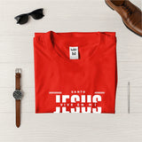 Camiseta masculina Santo Jesus vive en vi #color_roja