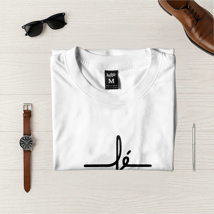 Camiseta Masculina Fe #color_blanca
