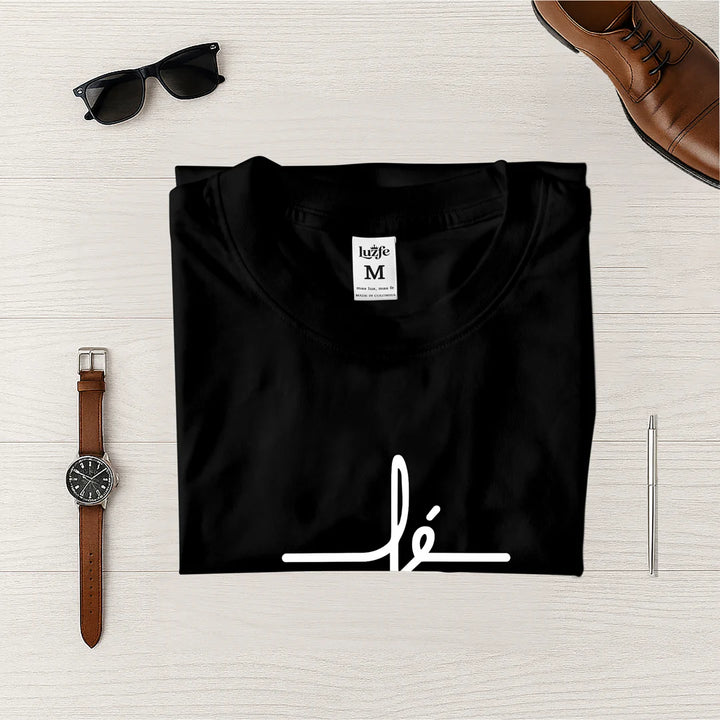 Camiseta Masculina Fe #color_negra