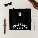 Camiseta Masculina Jesuscristo King #color_negra