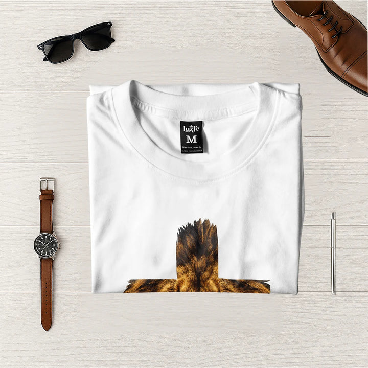 Camiseta Masculina Cruz Leon #color_blanca