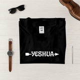 Camiseta Masculina Yeshua #color_negra