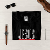Camisetas Masculina Jesus, Yeshua, Jesus #color_negra