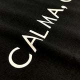 Camiseta Feminina Calma, Confia. Jesus #color_negra