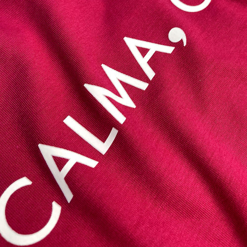 Camiseta Feminina Calma, Confia. Jesus #color_rosa