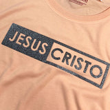 Camiseta Femenina Jesus Cristo #color_salmon