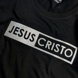 Camiseta Femenina Jesus Cristo #color_negra
