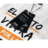 Camiseta Masculina El justo por la fe vivira #color_blanca