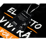 Camiseta Masculina El justo por la fe vivira #color_negra