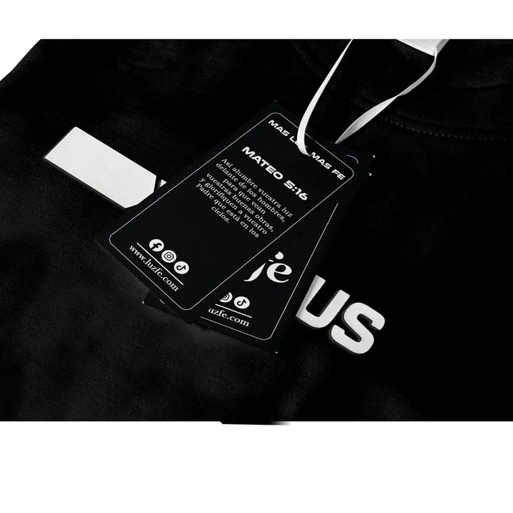 Camiseta Masculina Jesus #color_negra