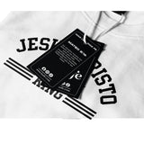 Camiseta Masculina Jesuscristo King #color_blanca