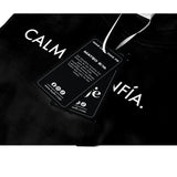 Camisetas Masculina calma, confia #color_negra