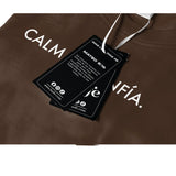 Camisetas Masculina calma, confia #color_marron