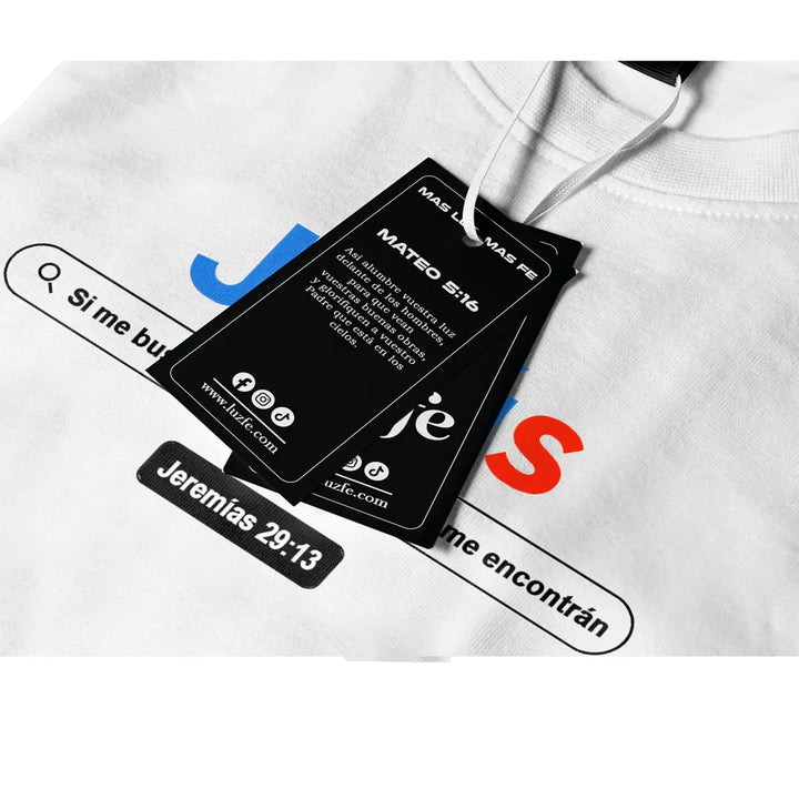 Camiseta Jesus jeremias 29 #color_blanca