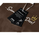 Camiseta Masculina Siempre fue Dios #color_marron