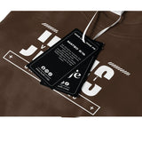 Camiseta masculina Santo Jesus vive en vi #color_marron