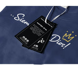 Camiseta Masculina Siempre fue Dios #color_azul