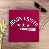 Camiseta Femenina Jesus Cristo King #color_rosapink