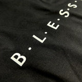 Camiseta Femenina BLESSED #color_negra