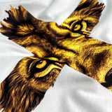 Camiseta Masculina Cruz Leon #color_blanca