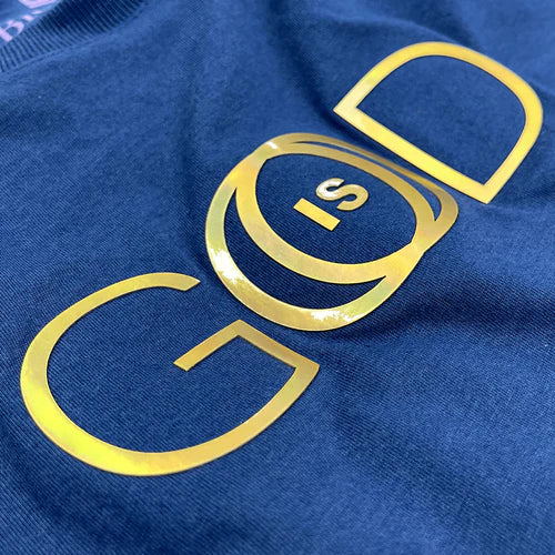 Camiseta Masculina Good Is #color_azul