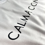 Camisetas Masculina calma, confia #color_blanca