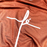 Camiseta Masculina Fe #color_marron