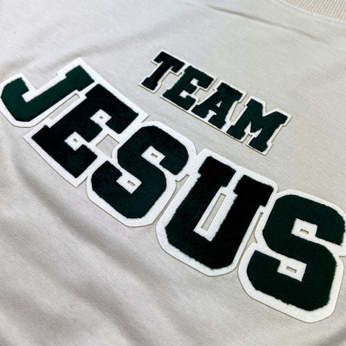 Camiseta Femenina Team Jesus #color_beige