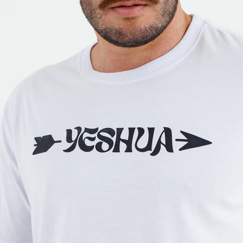 Camiseta Masculina Yeshua #color_blanca