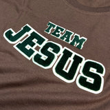 Camiseta Femenina Team Jesus #color_marron