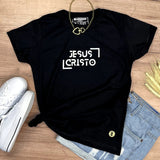 Camiseta Femenina Team Jesus #color_negra