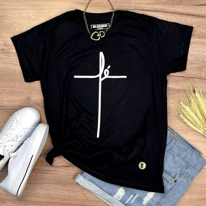 Camiseta Femenina  #color_negra