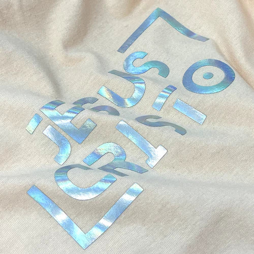 Camiseta Femenina  Fe y raya dorada #color_salmon