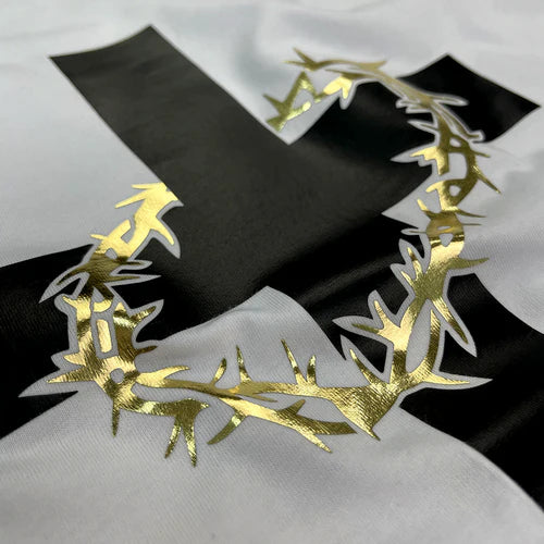 Camiseta Masculina Cruz con corona