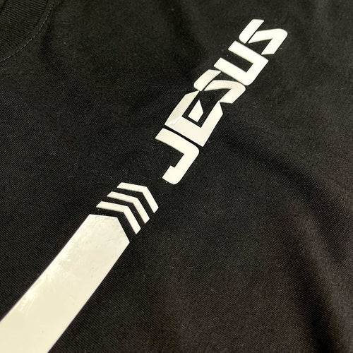 Camiseta Masculina Jesus #color_negra